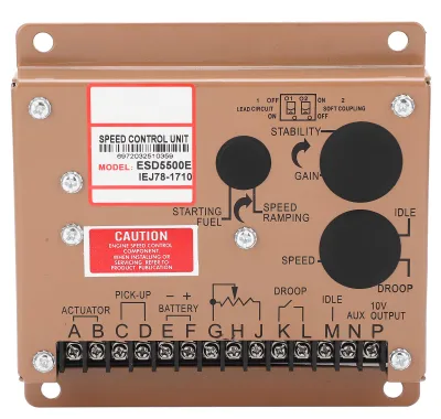 Productafbeelding van Motortoerentalregelaar, generator, elektronische besturingsmodule, aggregatenonderdelen, ESD5500e, DC 12 V/24 V