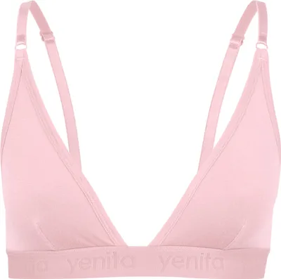 Produktbild von Yenita® Bustier Triangel BH aus Viskose M Pink