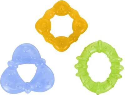 Obrázek produktu pro BRIGHT STARTS Kousátko plněné vodou - 3 tvary, 3m+