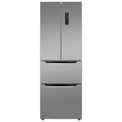 Produktbild von Bomann® Kühlschrank mit Gefrierfach | No-Frost | 186cm Kühlschrank | MultiAirflow | 320L | Kühl Gefrierkombination No-Frost | KG 7361 inox