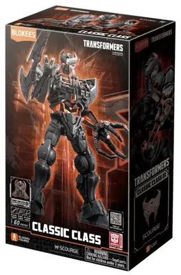 Produktbild von Bewegliche Blokees-Figur aus der Transformers Classic Class: Scourge