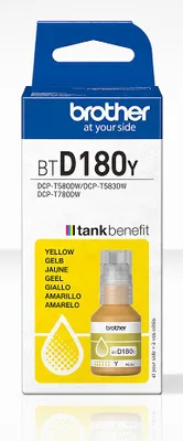 Produktbild von Brother BTD180Y - Gelb - original - Nachfülltinte - für Brother DCP-T580DW