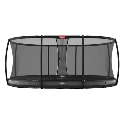Produktbild von BERG 30.43.75.31, Versunkenes Trampolin, Oval, 120 kg, 6 Jahr(e), Sicherheitsnetz, Grau
