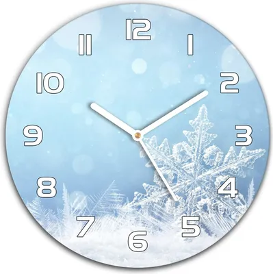 Produktbild von Zioma Wanduhr aus gehärtetem Glas - berührungslos 30 cm