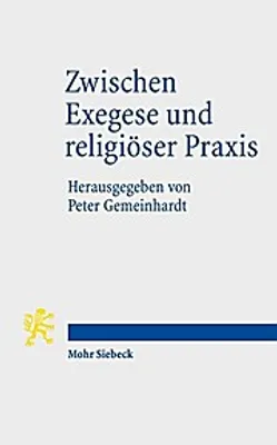 Obrázek produktu pro Zwischen Exegese und religiöser Praxis