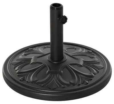Immagine prodotto di Base per Ombrellone da Giardino Ø48 cm in Plastica 13 Kg Nero