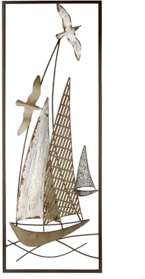Produktbild von GILDE Relief Wandrelief Kutter H. 90 cm,74871