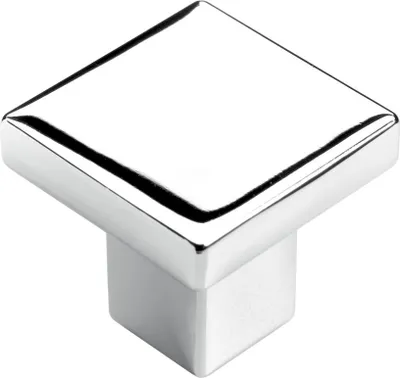 Produktbild von Hettich Möbelknopf Zinkdruckguss verchromt 30,0 x 30,0 mm - 1 Stück