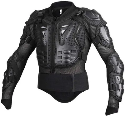 Produktbild von Motorschutzjacke – Komplettes Körperschutzsystem – Schwarz – Größe M