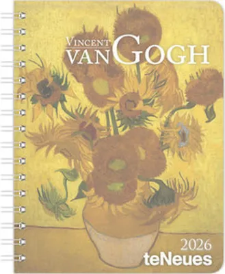Obrázek produktu pro Vincent van Gogh 2026 - diář - kapesní kalendář - 16,5x21,6