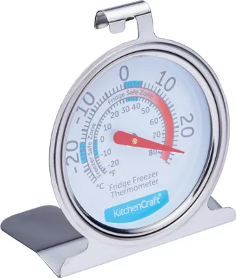 Kühlschrankthermometer mit Min/Max-Anzeige, Edelstahl