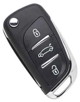 Image de Télécommande pour voitures FIAT/CITROËN/LANCIA/PEUGEOT « VAR16 » à 3 boutons