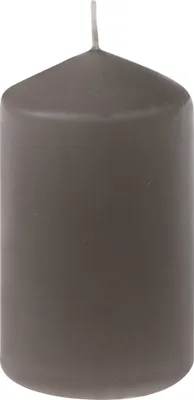 Produktbild von Stumpenkerzen Grau 80/47 mm, 14 Stück Steinhart Kerzen in RAL-Kerzen Güte Qualität