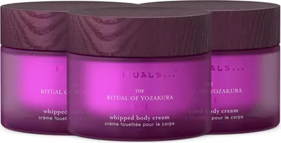 Produktbild von Rituals Yozakura Whipped Body Cream 3er Pack – 3×220 ml