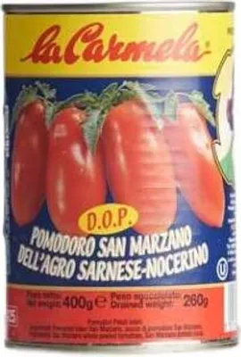 Produktbild von Pomodoro San Marzano 400g geschälte Tomaten - La Carmela