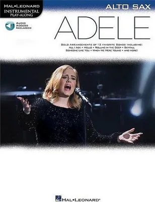 Produktbild von Adele - Instrumental Play-Along for Alto Sax (Book/Online Audio)