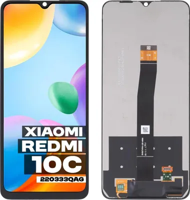 Productafbeelding van LCD-scherm + touchscreen voor Xiaomi REDMI 10c 220333QAG 220333QBI, zwart
