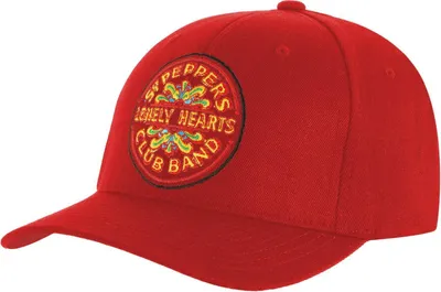 Produktbild von The Beatles - Baseball-Mütze für Herren/Damen Uni RO6383 (Einheitsgröße) (Rot)