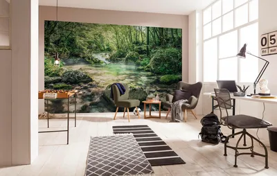 Produktbild von Komar Vlies Fototapete - Tranquil Pool - Größe: 400 x 250 cm (Breite x Höhe) - 4 Bahnen