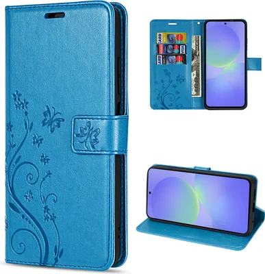 Produktbild von Hülle für Samsung Galaxy A36/ A56 Handy Tasche Case Schutzhülle Schale Etui BF Blau