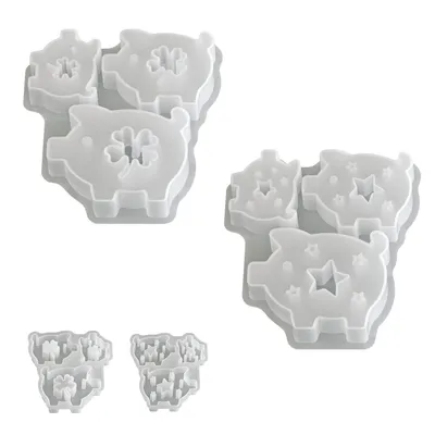 Produktbild von 3D Silikonform Schwein zum Gießen, dekorative Gießform für kreative Bastelideen und kleine Geschenke