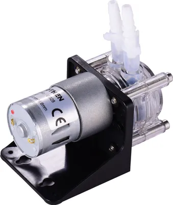 Zdjęcie produktu dla GROTHEN DC 12 V – pompa perystaltyczna z wężem silikonowym, o wysokim przepływie, do wody i cieczy, pompa dozująca, pompa próżniowa, samozasysająca, odporna na korozję, z regulowanym przepływem, do zastosowań DIY, akwarystyki, laboratoriów, analiz chemicznych, dozowania dodatków, w wersji L