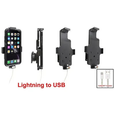 Immagine prodotto di Supporto per dispositivi Brodit 714091 - per smartphone - Apple iPhone XR, Apple iPhone 11