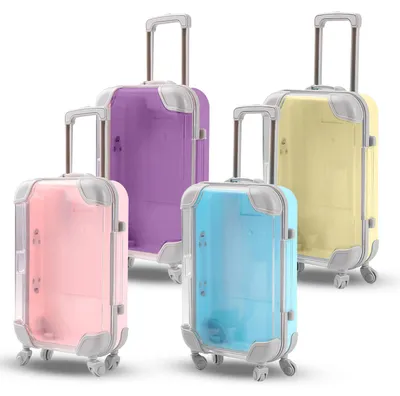 Produktbild von CVASNF 4 Stück Mini Koffer Geschenkbox, Geldgeschenk Reise Urlaubskasse Reise Geschenk Reisekasse Geschenk Reisekoffer Miniatur Spardose Koffer Geldkoffer Als Geldgeschenk für Urlaub