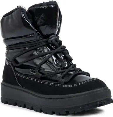 Produktbild von Primigi Mädchen Stiefeletten gefüttert Naturleder Tiefschwarz mit Reißverschluss ca. 12,5 cm Schafthöhe