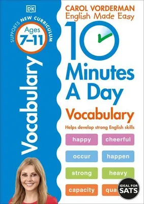 Zdjęcie produktu dla 10 Minutes A Day Vocabulary, Ages 7-11 (Key Stage 2)