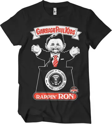 Produktbild von Rappin' Ron T-Shirt - X-Large - Black