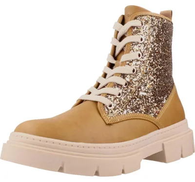 Produktbild von Geox Beige Mädchen-Ankle-Boots von Karsyn 33