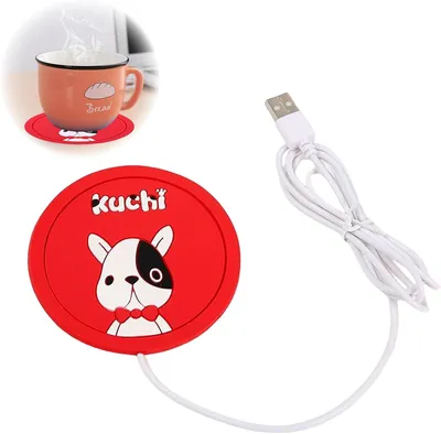 Produktbild von Kaffeetassenwärmer, USB-Tassenwärmer, elektrische Tassenwärmermatte, Kaffeewärmer, Tassenwärmer, für die Winterzeit, geeignet für Tee, Kaffee und Milch