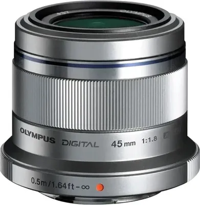 Image de Olympus 45 mm / F 1,8 M.ZUIKO DIGITAL ED Objectif ? focale fixe pour appareil photo Micro Four Thirds, F1,8, autofocus, filtre de 37 mm de diam?tre