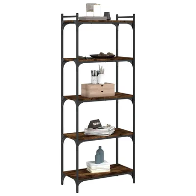 Produktbild von Stabli Bücherregal 5 Böden Räuchereiche 60x30x154cm Holzwerkstoff - DE742839 - Bücherregale