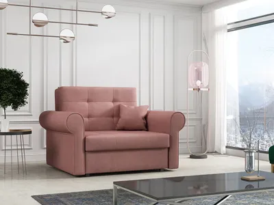 Obrázok produktu pre Rozkladacie kreslo BELA SILVER 1 - ružové