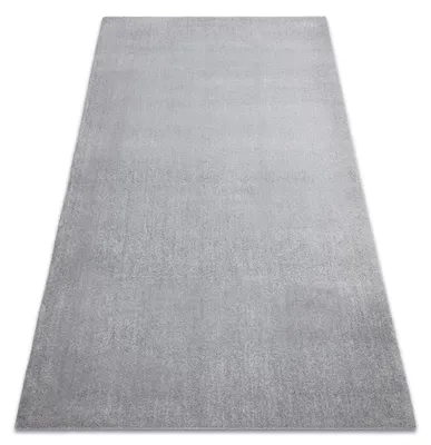 Image de Tapis moderne lavable LATIO 71351060 argent gris 60x115 cm