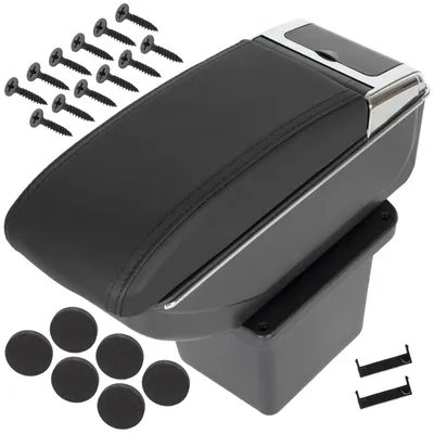 Produktbild von Hyundai i30 I 07-12 Armlehne mit Ablagefach SCHWARZES + Montagesatz