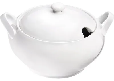 Produktbild von Serie Isabell Suppenterrine mit Deckel + Löffelaussparung  3,5 Liter