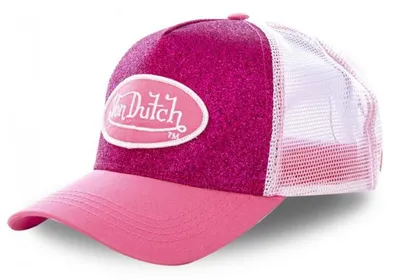 Produktbild von Von Dutch Originals Trucker Cap Junior Mesh Premium GIRLY Rose