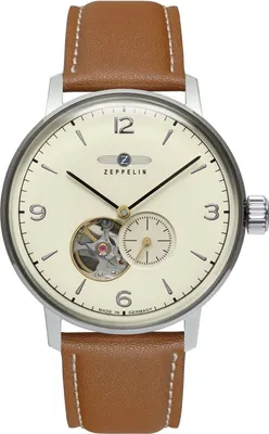 Produktbild von Herrenuhr Zeppelin Hindenburg Open Heart Automatik