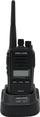 Zdjęcie produktu dla Midland G18 PRO-(NOISE CANCELLING)RECEIVER PMR446 nielicencjonowany PROFESJONALNY standard wojskowy MIL-STD-810G, najbardziej zaawansowany model z gamy radiotelefonów Midland.