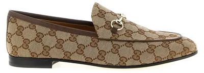 Image de Gucci mocassins en polyester beige