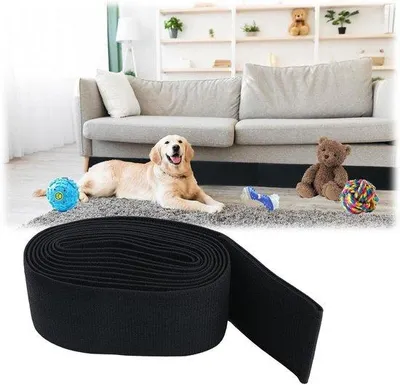 Zdjęcie produktu dla Allecto Premium - Blokada pod sofę - Regulowana gumka - Zapobiega przesuwaniu się pod meblami - Chroni zabawki - 3 "x 11 stóp