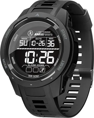 Produktbild von Militär Digitale Herren Watch Sport, 5ATM Wasserdicht, LED Tactical Outdoor, Wecker Stoppuhr, 12/24H, Große Display Armbanduhr