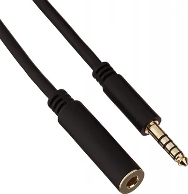 Image de Delock Rallonge jack 4,4 mm 5 broches mâle à femelle 2 m noir (85797)