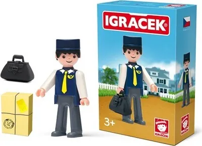 Obrázek produktu pro IGRÁČEK - Pošťák s doplňky