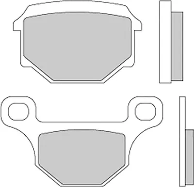 Produktbild von Galfer Fd252-g1054 Bremsbeläge Durchsichtig Durchsichtig One Size