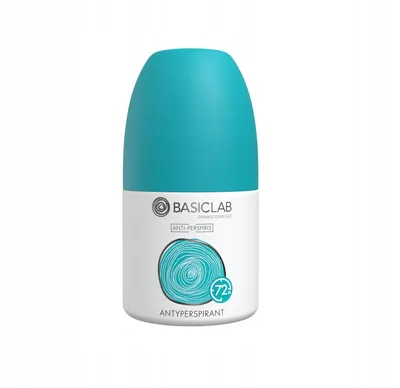 Zdjęcie produktu dla BasicLab Anti-Perspiris Antyperspirant 72h, 60ml