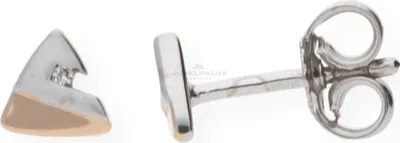 Produktbild von JuwelmaLux Ohrstecker 925 Silber mit Zirkonia Roségold plattiert JL20-06-0192